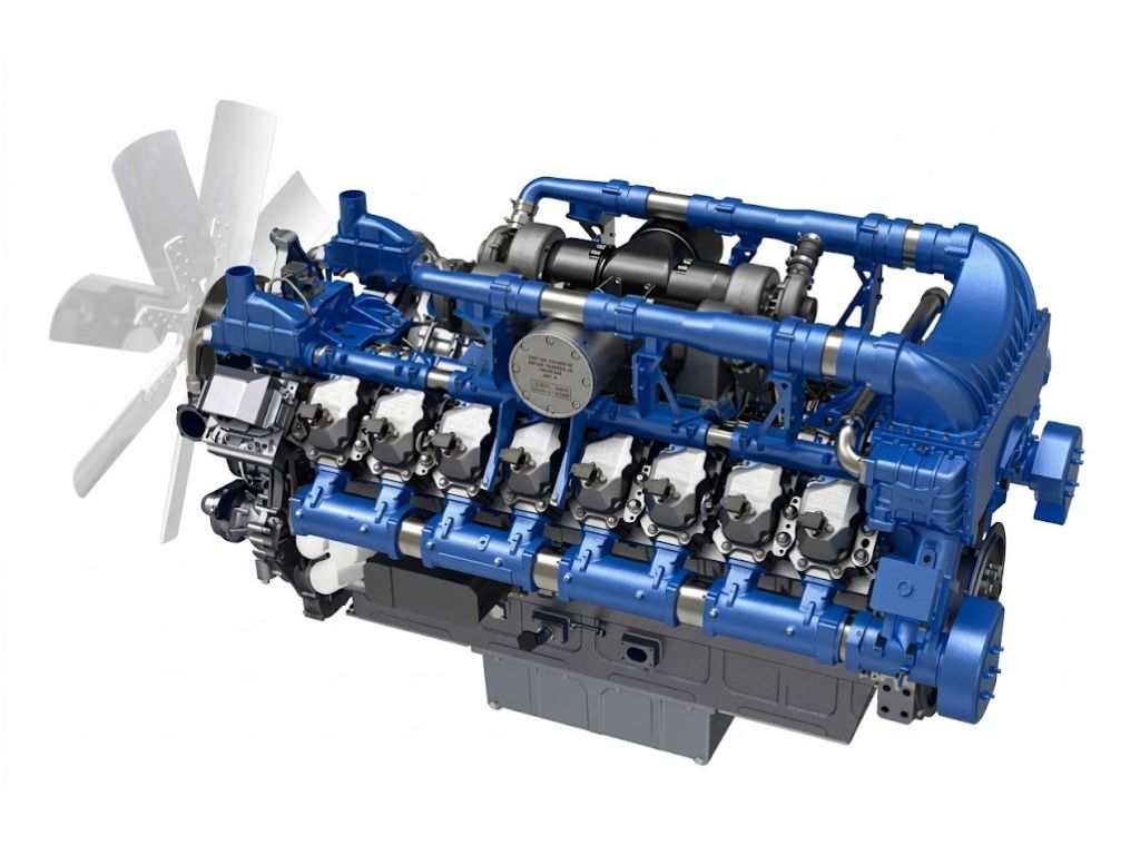 Motor Weichai 16m33ng (1) Motor Weichai 16m33ng - Imagen 1